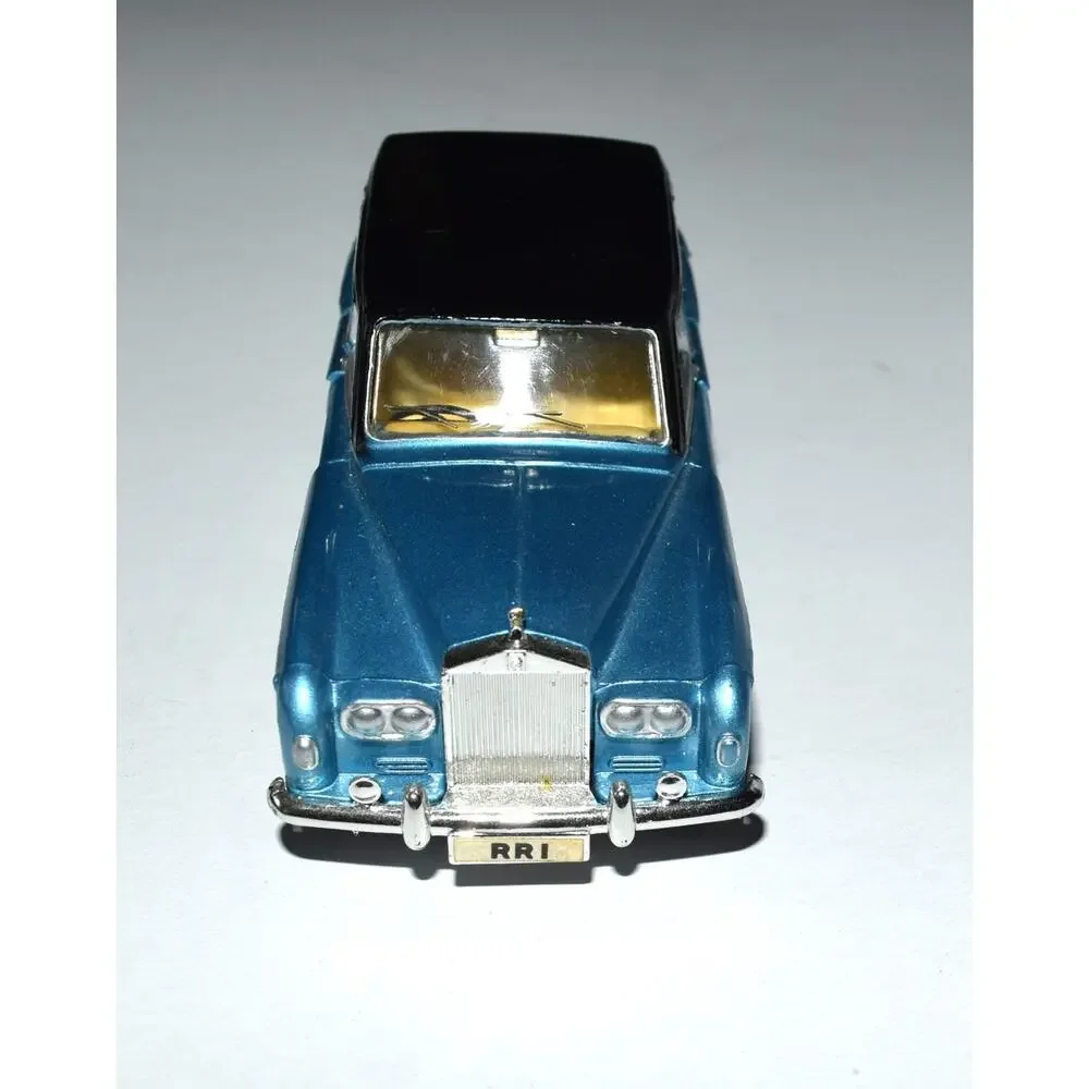 Vintage Dinky #152 Rolls Royce Phantom V Car Blue w/ Chauffeur Driver Limousine